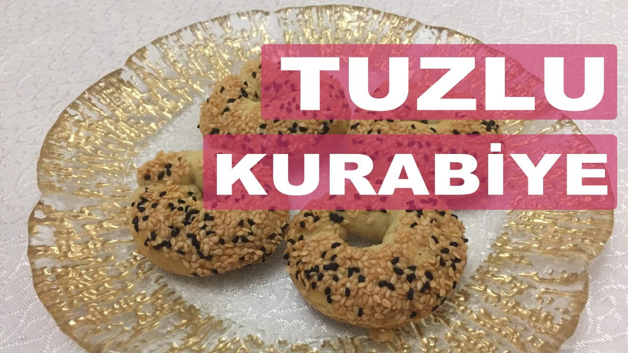 Ağızda Dağılan Tuzlu Susamlı Halka Kurabiye Tarifi (Tuzlu Simit) YouTube