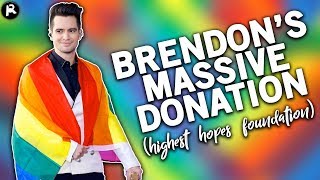 Famous Panic! At The Disco's Brendon Urie Did Something Incredible (Million Dollar Donation) Profile