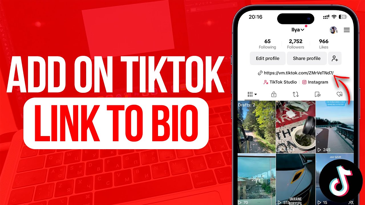 How to Add Link to Bio on TikTok | Full Guide - YouTube