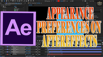 Appearance Preferences on AfterEffects | AfterEffects Ultimate Guide |090 #adobeaftereffects #adobe