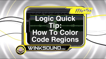 Logic Pro: How To Color Code Regions | WinkSound