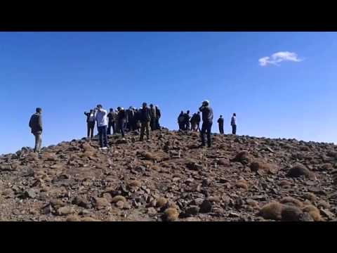 الطريق إلى قمة جبل العياشي بميدلت