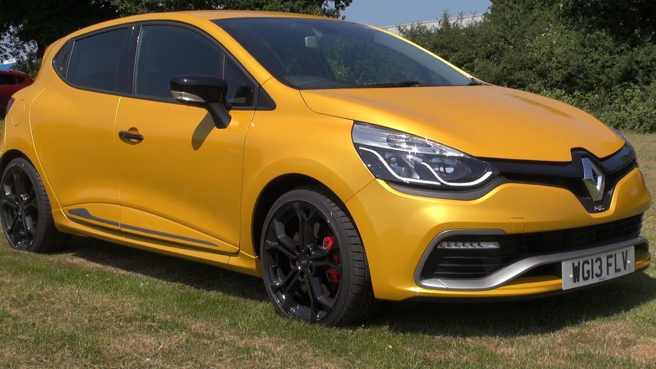 The New 2013 Renault Clio RS200 Cup including launch control and POV