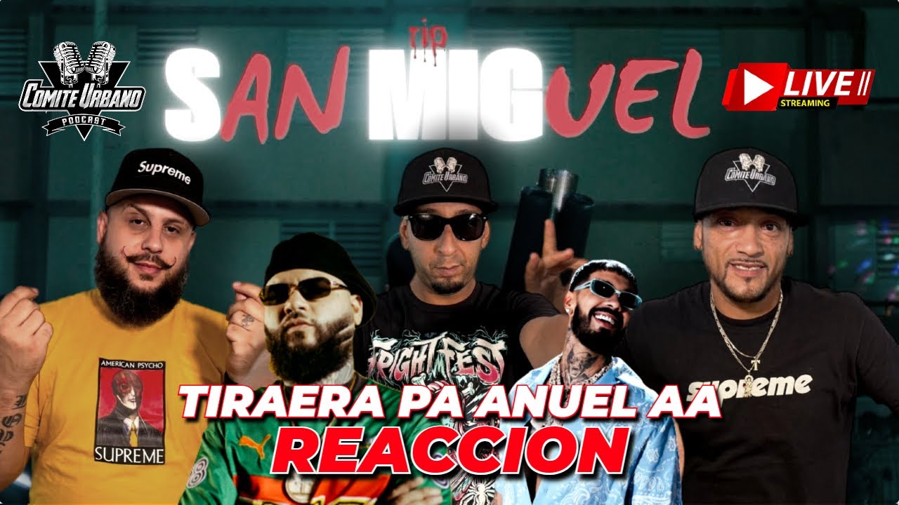 FARRUKO - SAN MIGUEL (TIRAERA PA ANUEL AA) - REACCION