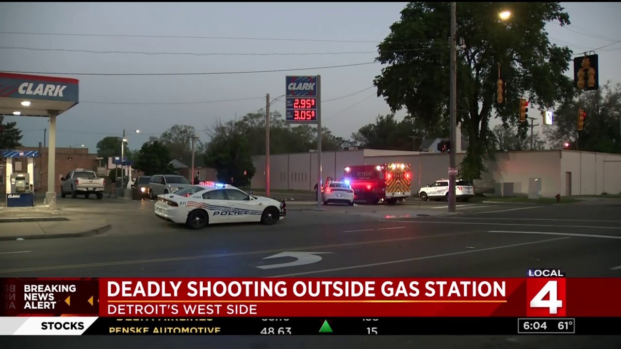 Deadly shooting erupts outside gas station in Detroit YouTube