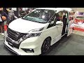 日産 セレナ パイオニア カロッツェリア carrozzeria 内装 後部座席から運転席まわり