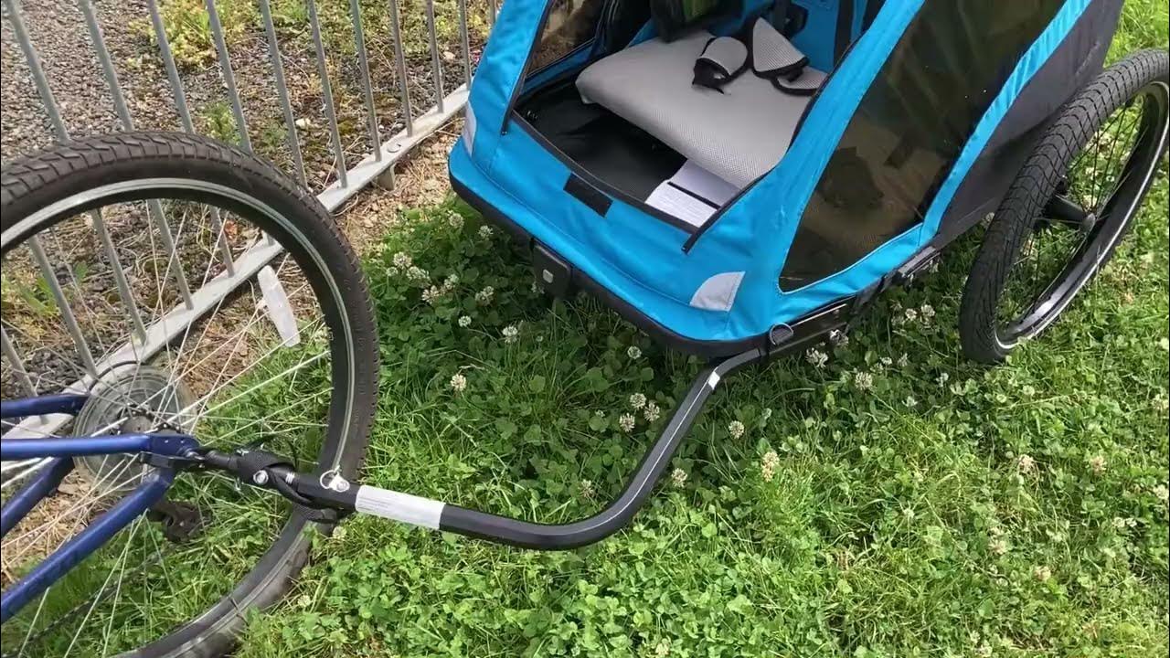 halfords bike trailer review