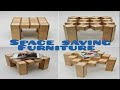 Folding Furniture design ideas // Furniture to save space