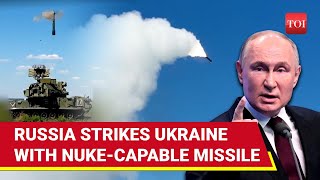 Russia's Nuclear-Capable Iskander Missile 'Wipes Out' Ukrainian Army Command Post | Watch