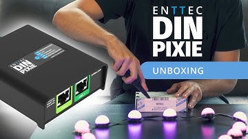DIN Pixie - DMX SPI Controller:  Unboxing & Product Overview