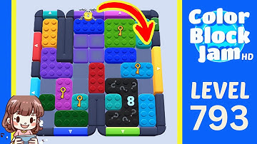 Color Block Jam Level 791 (793) Solution Walkthrough