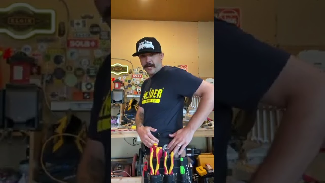 The best Electrician's tool belt and bag combo from Rack-A-Tiers