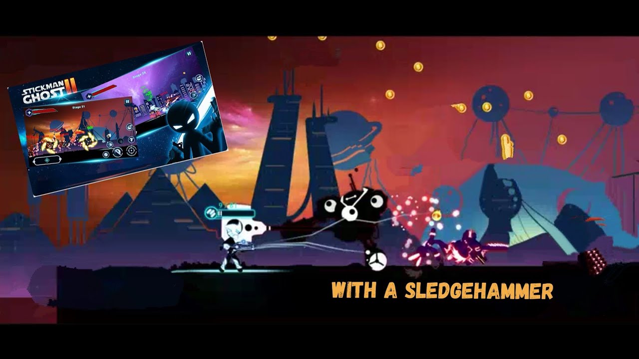 Stickman Ghost 2 Galaxy Wars Mophus Boss YouTube