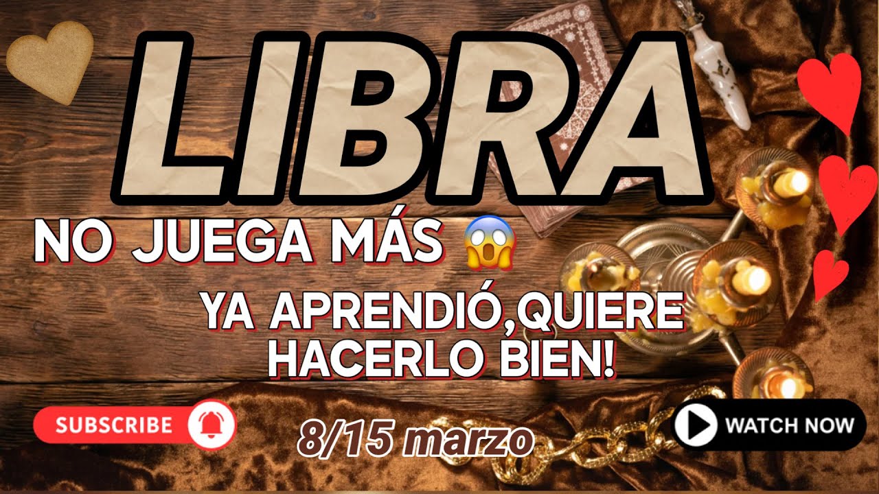 Libra ♎ Aprendió la lección y quiere hacerlo bien esta vez🥰❤️💕