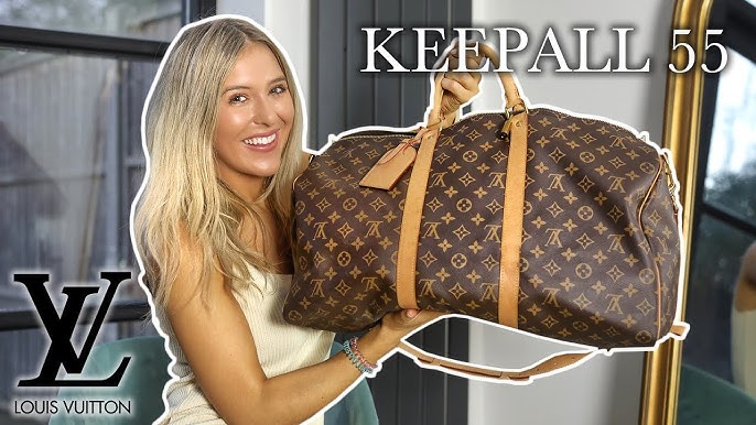 Louis Vuitton Keepall! THE Luxury Travel Bags! ~ Sizes, Colors, & Try On  Video! 