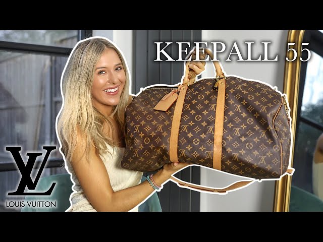 Louis Vuitton Keepall Blandouliere 45 Travel Duffle Bag – eLux