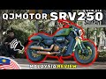 QJMotor SRV250: Bunyi Harley-Davidson tapi enjin 250cc | Reviu