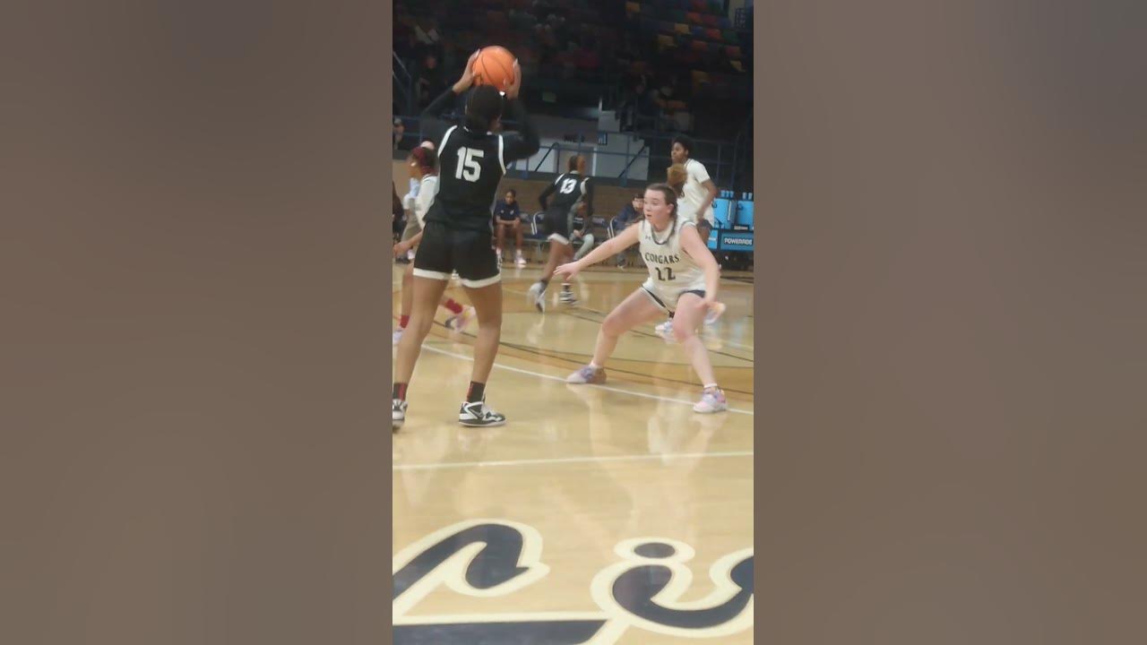 2nd quarter varsity Girls Basketball Action Clay Chalkville vs. Muscle ...