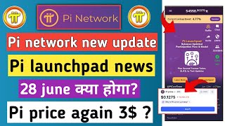 pi network new update | pi launchpad news | pi2day | pi coin price