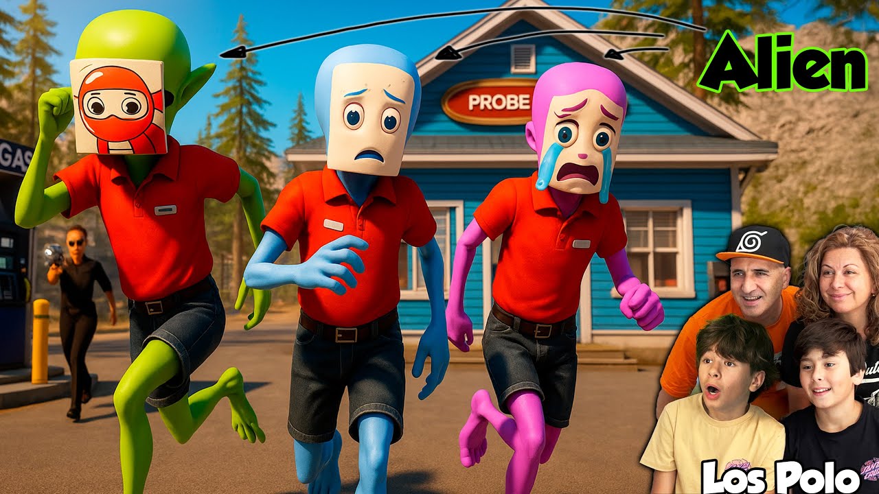 ¡DESASTRE en la GASOLINERA! 😱 Los Agentes NOS DESCUBREN (Roadside Research)