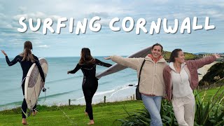 THERE'S SURF IN ENGLAND?! a stormy Cornwall vlog ⛈
