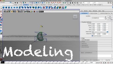 Autodesk Maya Tutorial - Lattice Tool