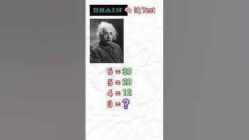 Albert Einstein | Maths Challenge #shorts #viral #maths #alberteinstein #puzzle #challenge
