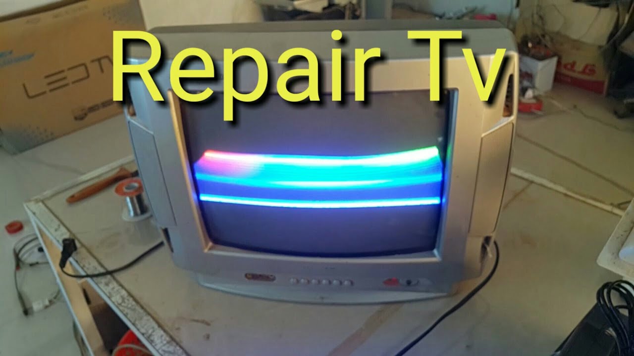Repair Tv screen line ការបង្ហាញខូចមុខរួមតូច YouTube