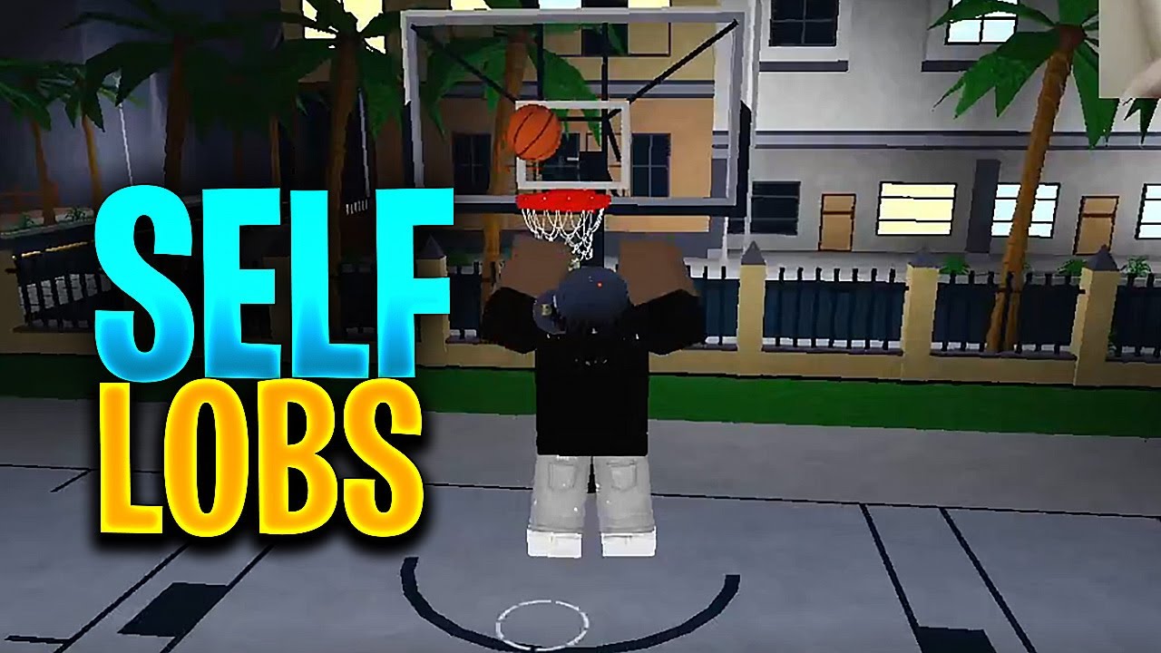 This New ROBLOX BASKETBALL GAME ADDED SELF LOBS...I Dont lose...
