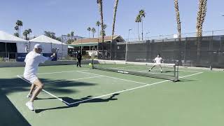 6.5+ Singles Pickleball PHUC HUYNH VS CHRIS HAWORTH | PPA THE MASTERS