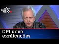 Augusto Nunes: Senadores da CPI têm que explicar fake news sobre Bolsonaro