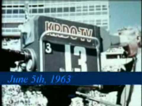 John F. Kennedy in Colorado Springs, White Sands and El Paso June 5th 1963