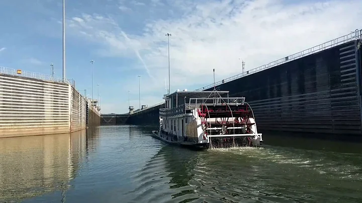 Miss Sterling at Winfield locks WV Kanawha River