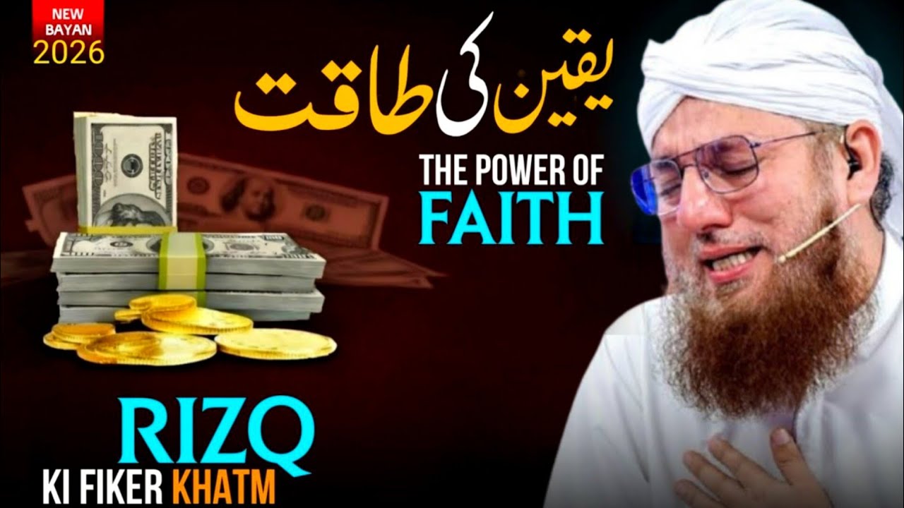 Rizq Ki Tension Chhor Do | Yaqeen Ki Taqat Aur Allah Ka Wada | Abdul Habib Attari Bayan 2026