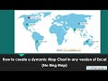 Create a Dynamic Map Chart in Excel without Using Bing Map