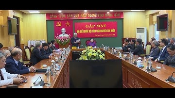 Gặp mặt Đại biểu Quốc hội tỉnh Thái Nguyên qua các thời kỳ
