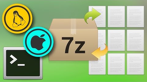 B31 - Comprimir y descomprimir archivos 7-zip desde terminal (GNU/Linux / Mac OS X)