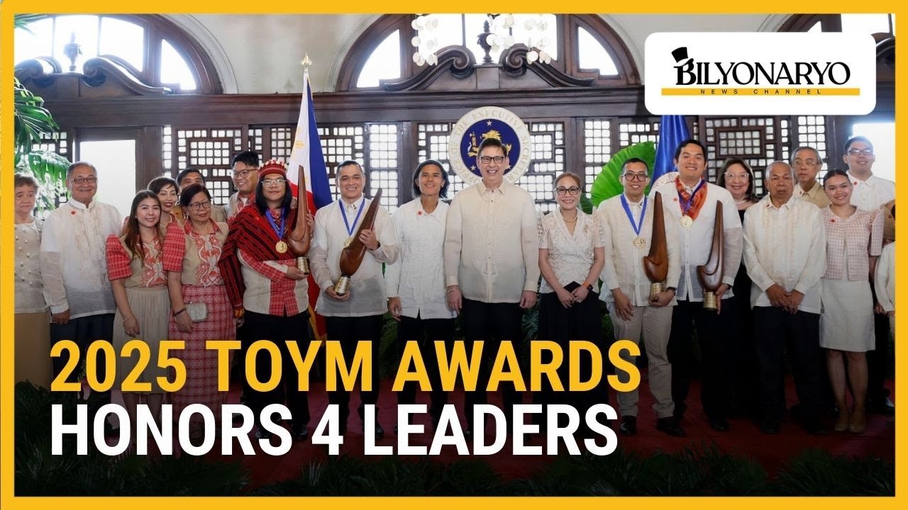 Премия TOYM 2025 года присуждается 4 лидерам за выдающиеся достижения и влияние на национальном у...