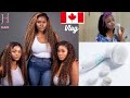 LIVING IN CANADA 🇨🇦 🇨🇦| THIS GOT ME SAD😟 😩😩😩|DUVOLLE RADIANCE SPIN CARE SYSTEM