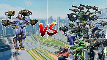 WR🔥 New Teth VS All Robots Comparison ||WAR ROBOTS||