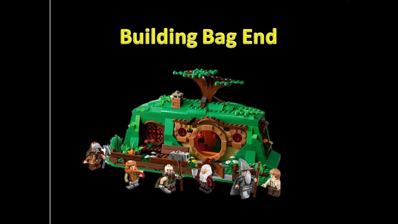 Lego the Hobbit Building Bag End (with age of dragons theme) - YouTube