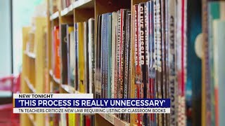 TN teacher’s TikTok of working on the weekend to catalog books goes viral