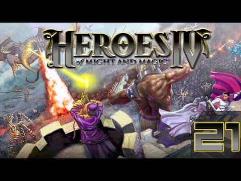 Heroes of Might and Magic 4 Прохождение(Невозможно) #21 Природа 5(Финал)+Нежить 1-2-3