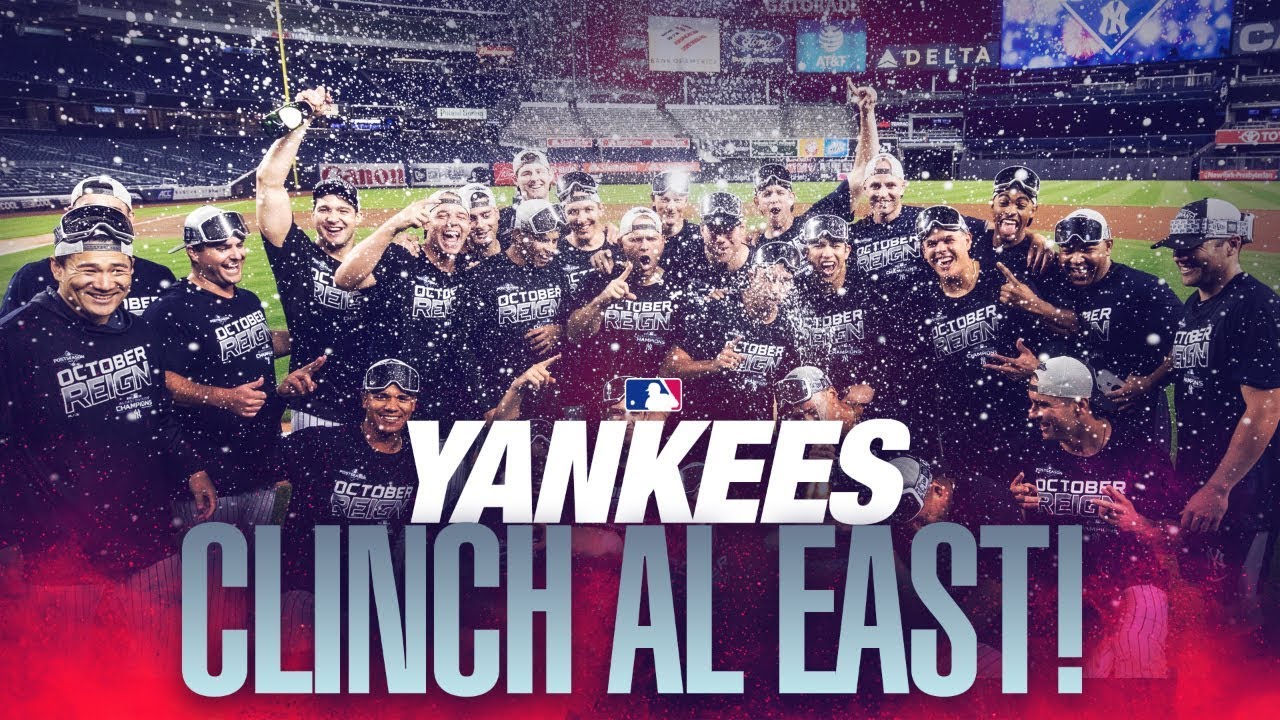 Yankees clinch AL East! 