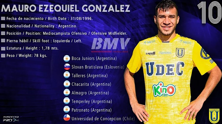 Mauro Gonzalez #10 // Volante Ofensivo - Ofensive ...