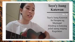 Video thumbnail of "Tayo'y Isang Katawan"