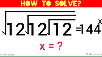 Brainy digits simplifications, find value of x. #mathwithfun #learnmath #foryou #trending