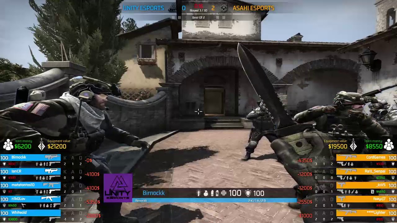 Pre-Temporada Liga ECR CS:GO 5v5 | Asashi Esports vs Unity Esports ...