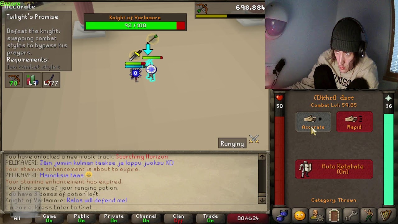 Runescapee teen uutta puree