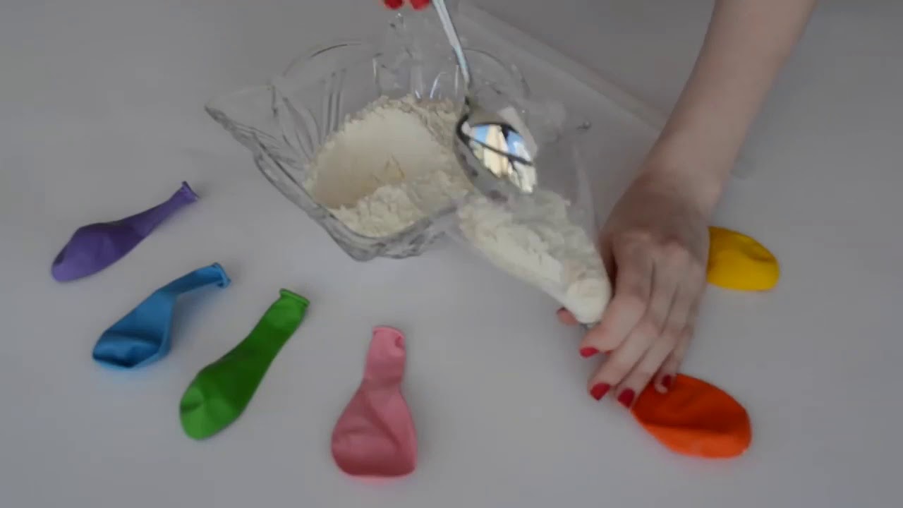 Bonequinhos de bexiga com farinha do trigo - YouTube